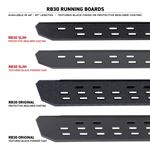 RB30 Running Boards W/Mounting Brackets 2 Pairs Drop Steps Kit -Double Cab Only (6964328020PC) 4