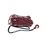 Synthetic Rope 3/8 Inch 85 Ft Red/Gray (RS116) 2