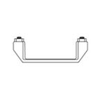 HD Nomadic Mamba and Sidewinder Roof Top Tent Awning Mounting Kit 2 Piece (18259909) 2