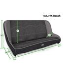 Classic Series Rear Suspension Bench Seat 2