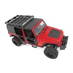 Roof Rack Black Series Lights Jeep Wrangler JK/Wrangler Unlimited (07-18) (10615) 4