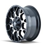 WARRIOR 8015 BLACKMACHINED FACE 17X9 613561397 18MM 108MM 2