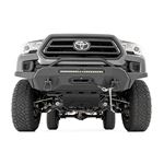 Front Bumper Hybrid 20" Blk LED 12000-Lb Winch Syn Toyota Tacoma (16-23) (10723) 2