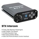 STX STEREO Complete Master Communication Kit with Intercom and 2-Way Radio (MCK-STX-2P-G1) 2