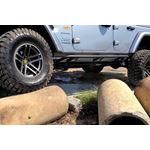 TrailSlider - Full Len (2 Steps) - 21-23 Ford Bronco 4-Dr - TX Blk (TSF214B-TX) 4