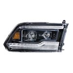 XB LED Headlights: Dodge Ram (09-18) (Pair / Amber DRL) (LF520-A-ASM) 2