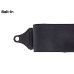 3 Inch Latch and link Lap Belt with EZ Adjusters-2