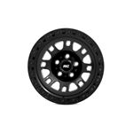 82 Series Wheel One-Piece Semi Gloss Black 18x9 6x5.5 +18mm (82181812) 2