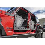 Jeep JL Rock Door W Perforated Aluminum Mesh8 Present Wrangler JL 4 Door 2