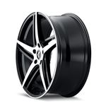 195 195 BLACKMACHINED FACE 18X8 51143 40MM 7262MM 2
