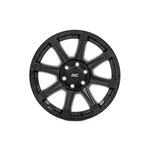 81 Series Wheel One-Piece Semi Gloss Black 20x10 6x5.5 -25mm (81202412) 2