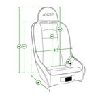 High Back Extra Wide Suspension Seat 2