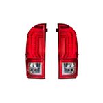 XB LED Tail Lights: Toyota Tacoma (16-23) (Pair / Red Lens) (LF703) 4