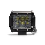 4 Inch Cube LED Light8W Spot 3W LED Chrome 2
