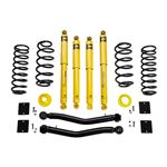 2-Inch Suspension Lift Kit with Front/Rear Coil Springs Front/Rear Shocks Front Lower Control Arms F