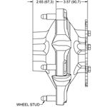 Replacement Brake Rotor Hub