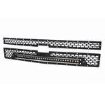 Mesh Grille 30" Single Row LED Black Chevy Silverado 1500 (14-15) (70103) 4