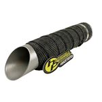 Black Exhaust Wrap 2 In X 5 Ft Roll (322050) 2