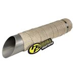 Exhaust Wrap Kit 2 In X 25 Ft Roll W/ Ties (312026) 2