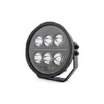 Black Series Halo LED Light Pair White/Amber DRL 6.5 Inch Round (70805A) 4