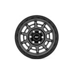 85 Series Wheel Simulated Beadlock Gunmetal Gray/Black 17x9 6x5.5 -12mm (85170912A) 2