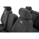 GM Neoprene Front and Rear Seat Covers Black 2