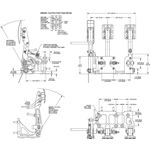 Tru-Bar Brake / Clutch and Throttle Pedal-Adj Rt 2