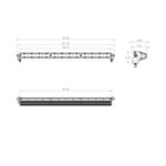 30 Inch LED Light Bar Wide Driving Pattern S8 Series 2