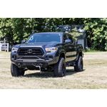 Front Bumper Hybrid 12000-Lb Pro Series Winch Synthetic Rope 16-22 Toyota Tacoma (10715) 4