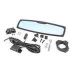 UTV Aluminum Rear View with Mirror Dome Light 1.75-2 Inch Mount (99007A) 4