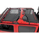 Mesh Bikini Top Plus Black Jeep Gladiator JT 4WD (20-22) (85118) 2