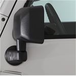 Half Door Side Mirrors - Black (7694) 4