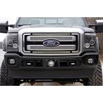 LED Light Kit Grill Mount 30" Black Single Row Ford F-250/F-350 Super Duty (11-16) (70770) 2