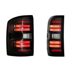 XB LED Tail Lights: GMC Sierra (14-18) (Pair / Smoked) (LF731) 4