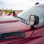 2019+Dodge RAM 2500/3500 A-Pillar LED Light Mou-2