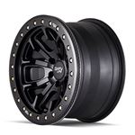 DT1 9303 MATTE BLACK WSIMULATED RING 17X9 5127 38MM 781MM 2