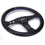 Flat Leather Steering Wheel 2