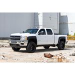 Pocket Fender Flares GAZ Summit White Chevy Silverado 1500/2500HD/3500HD (07-14) (F-C10714B-GAZ) 4