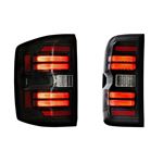 XB LED Tail Lights: Chevy Silverado (14-19) (Pair / Smoked) (Gen 2) (LF729) 4