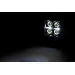 2 Inch Black Series LED Light Pods Flush Mount Cool White DRL (70803BLKDRL) 2