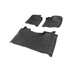 Sure-Fit Floor Mats FR and RR FR Bucket Crew Chevy/GMC 1500/2500HD/3500HD (19-24) (SM21612) 4