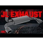 Jeep Dual Outlet Performance Exhaust  Black 1820 Wrangler JLJLU 2