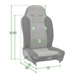 Enduro High Back Reclining Suspension Seat 2