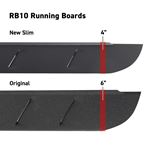 RB10 Slim Line Running Boards with Mounting Brackets Kit - Double Cab Only (63443280SPC) 4