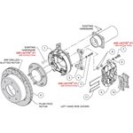 Forged Dynapro Low-Profile Rear Parking Brake Kit (6 x 5.50 Rotor) 2