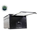 Cargo Box With Slide Out Drawer and Working Station Size  Black Powder Coat 2