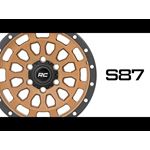 87 Series Wheel Simulated Beadlock Bronze/Black 17x8.5 5x5 +0mm (87170918) 2