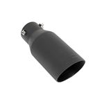 Exhaust Tip Black RC Logo 2.5-3 Inch Pipe (96004) 2