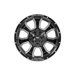 93 Series Wheel One-Piece Matte Black 20x10 8x6.5 -18mm (93201010) 2