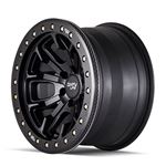 DT1 9303 MATTE BLACK WSIMULATED RING 17X9 5127 12MM 781MM 2